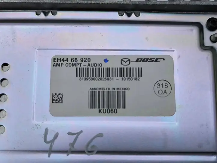 Mazda CX-7 (2009 - 2014) EH4466920 Усилитель звука — фото 6