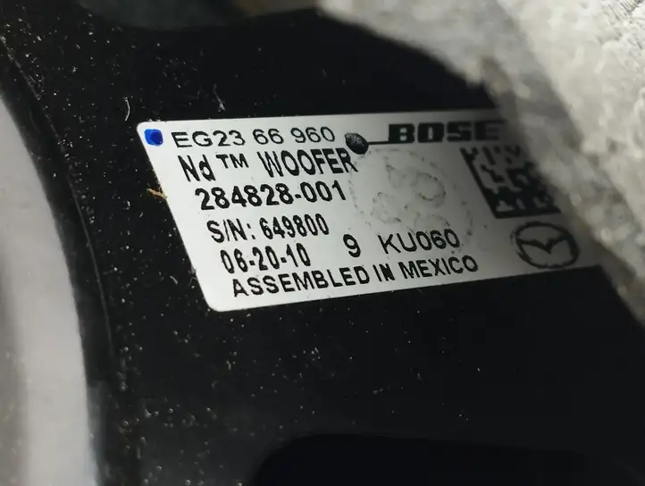 Mazda CX-7 (2009 - 2014) NE6466A60 Комплект аудиосистемы — фото 5