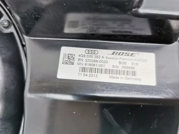 Audi A7 S7 4G (2010 - 2014) 4G0035453 Комплект аудиосистемы — фото 3