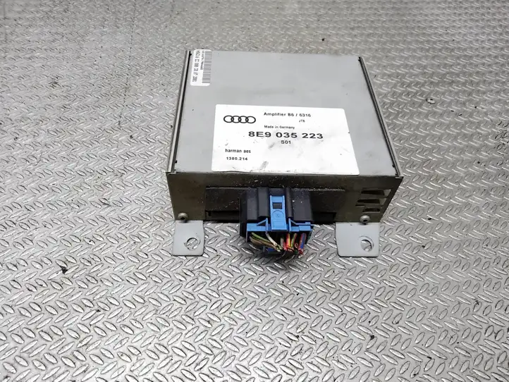Audi A4 S4 B6 8E 8H (2000 - 2006) 8E9035223 Усилитель звука — фото 1