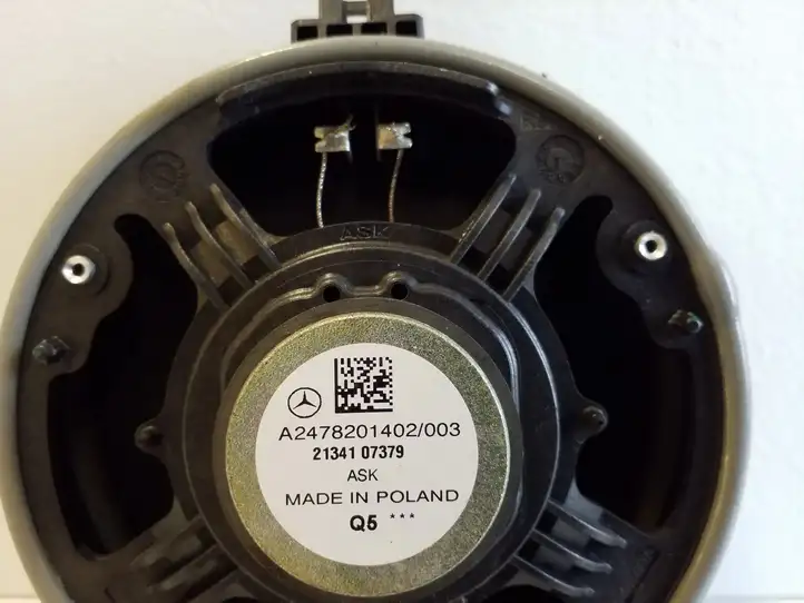Mercedes-Benz EQB (2021 - )  A2478201402 Громкоговоритель (громкоговорители) в задних дверях