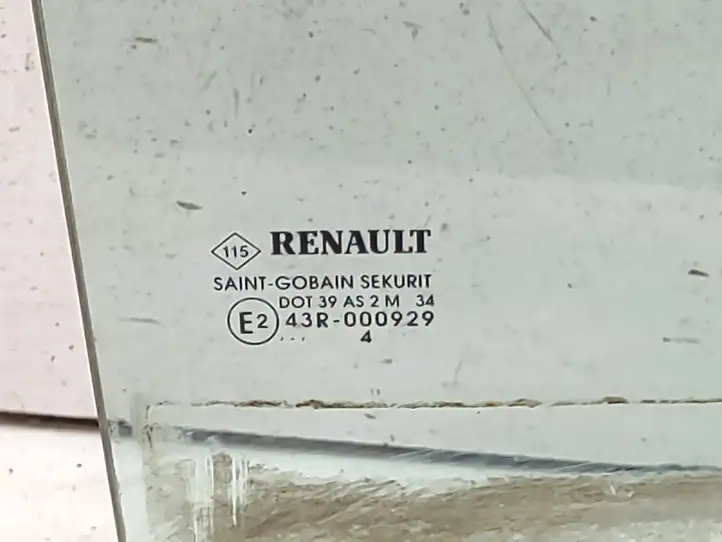 Renault Espace IV (2002 - 2006) 43R000929 Стекло задней двери — фото 3