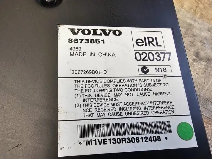 Volvo XC90 (2002 - 2006) 3067269B01 Усилитель звука — фото 8