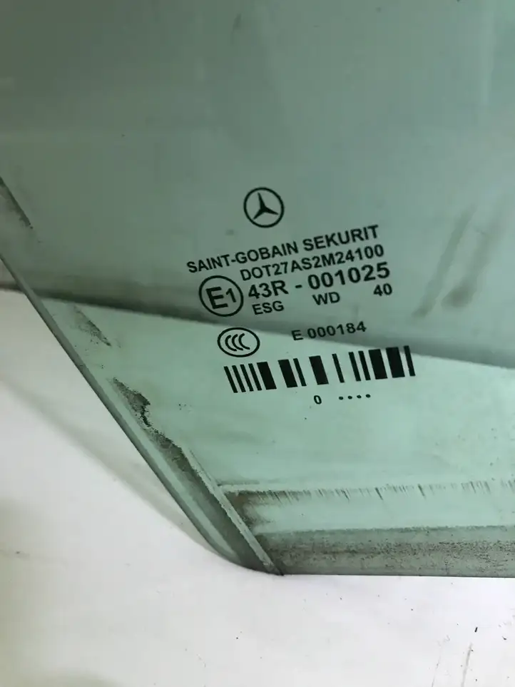 Mercedes-Benz E W212 (2009 - 2016) 43R001025 Стекло задней двери — фото 2