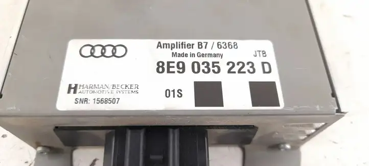 Audi A4 S4 B7 8E 8H (2004 - 2009) Усилитель звука — фото 2