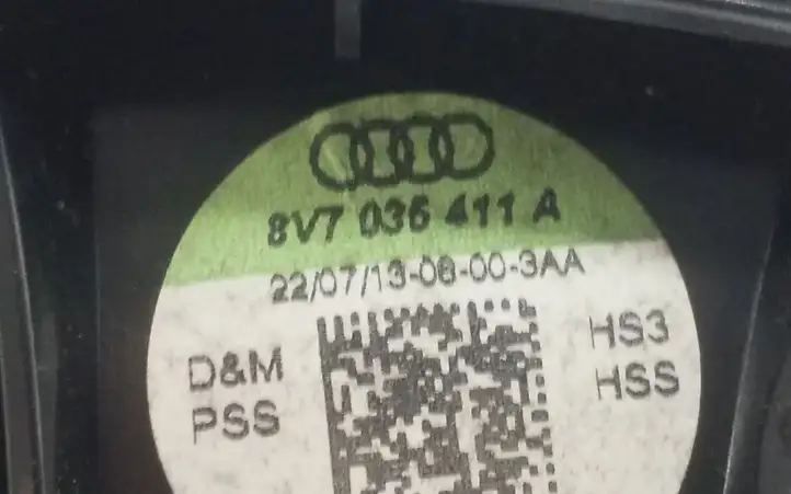 Audi A3/S3 8V (2012 - 2016) 8V7035411A Динамики задних дверей — фото 2