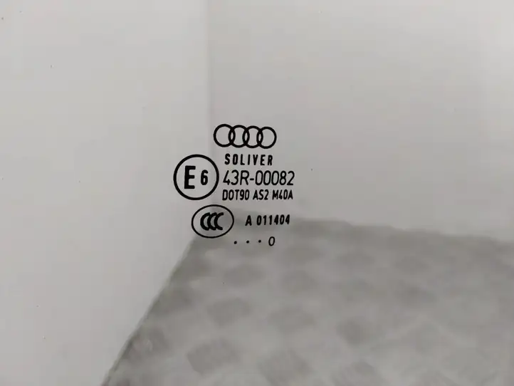 Audi A3/S3 8V (2012 - 2016) Стекло передней двери — фото 2