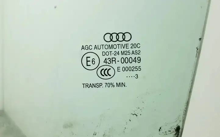 Audi A3/S3 8V (2012 - 2016) Стекло передней двери — фото 2