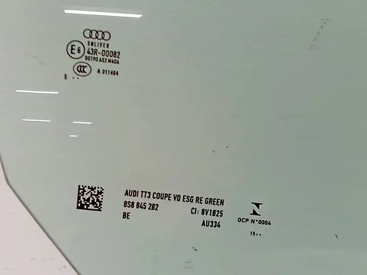 Audi TT TTS RS Mk3 8S (2014 - 2018) 8S8845202 Стекло передней двери — фото 4