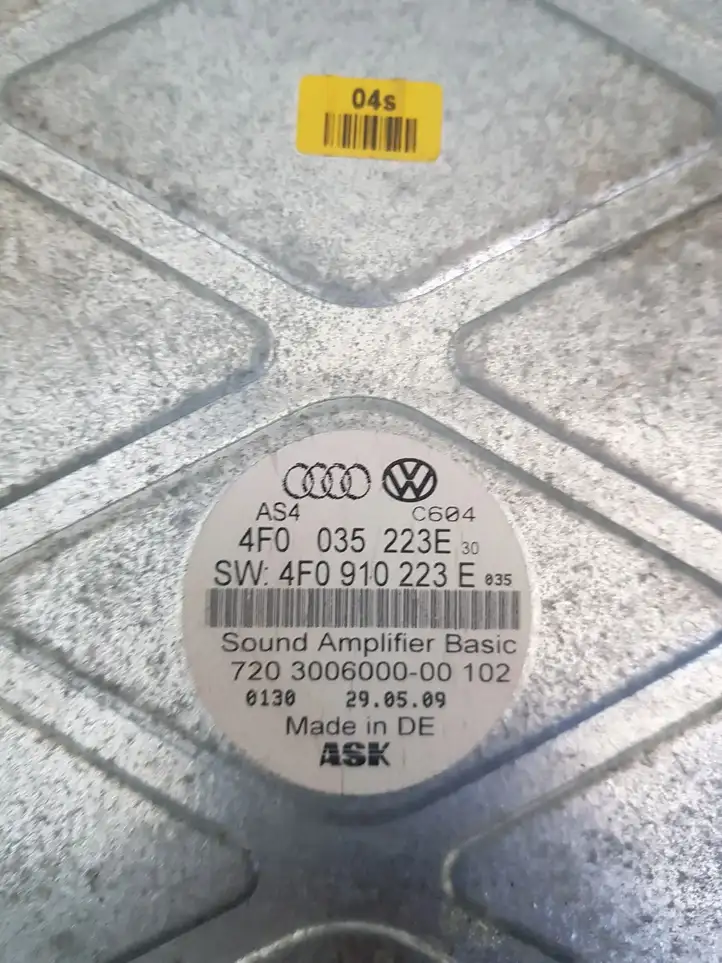Audi A6 S6 C6 4F (2004 - 2008) 4F0035223E Усилитель звука — фото 3