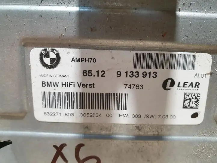 BMW X6 E71 (2008 - 2014) 9133913 Усилитель звука — фото 6