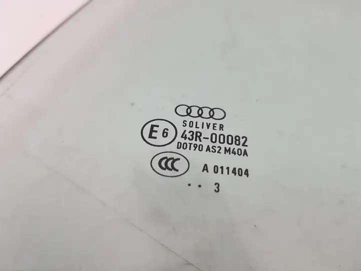 Audi A5 8T 8F (2011 - 2016) E643R00082 Стекло задней двери — фото 2