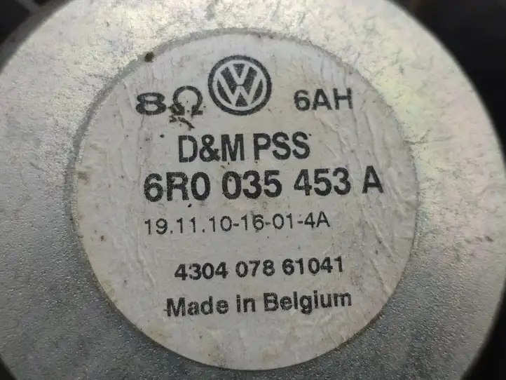 Volkswagen Cross Polo (2009 - 2018) 6R0035453A Динамики задних дверей — фото 4