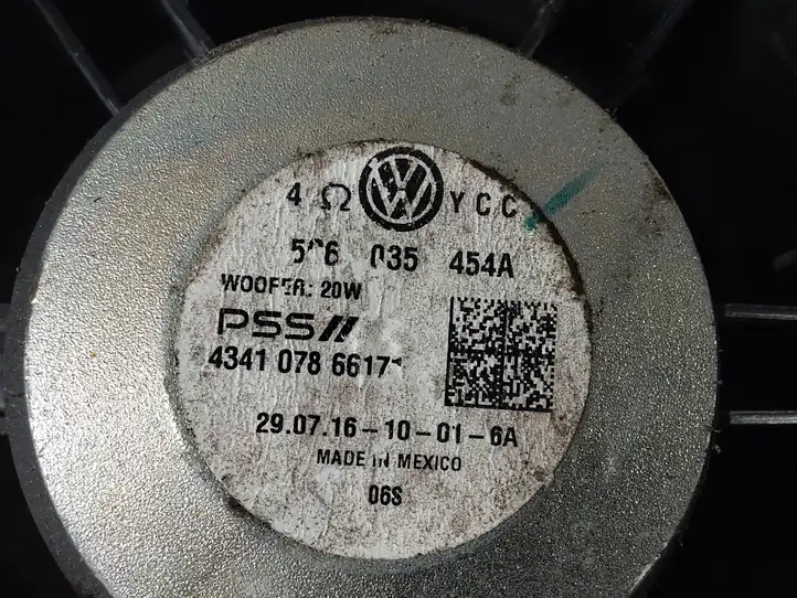Volkswagen PASSAT B8 USA (2016 - ) 5C6035454A Динамики задних дверей — фото 5
