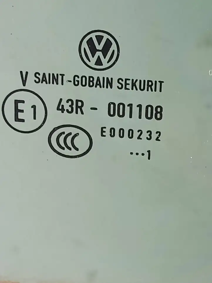 Volkswagen Golf Plus (2008 - 2014) 43R001108 Стекло задней двери — фото 2