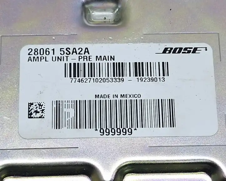 Nissan Leaf II (ZE1) (2017 - ) 280615SA2A Усилитель звука — фото 6