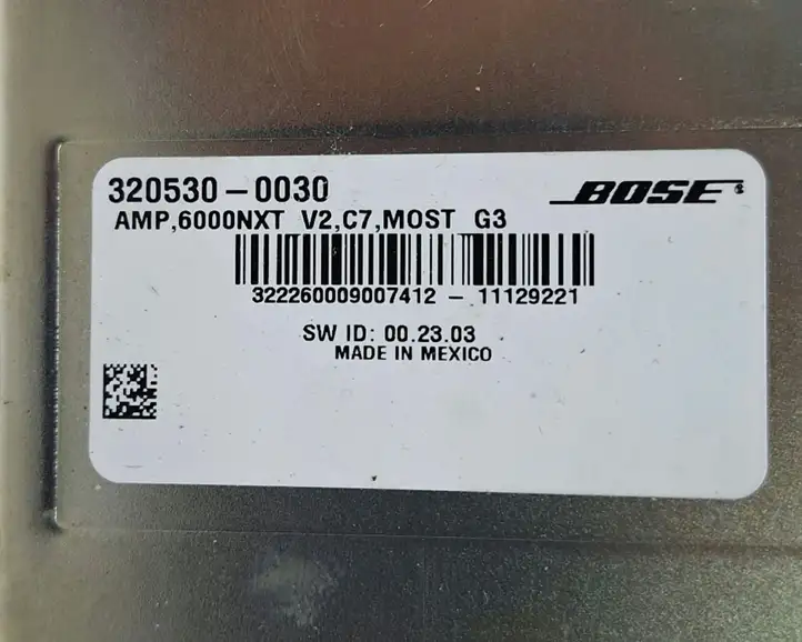 Audi A6 C7 (2011 - 2014) 4G0035223B Усилитель звука — фото 7