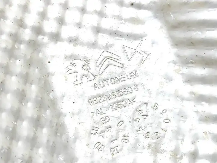 Peugeot 208 (2015 - 2019) 9823981580 Теплоизоляция (теплозащита) — фото 3