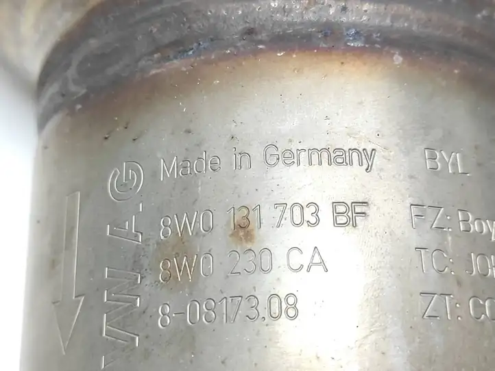 Audi A4 S4 B9 8W (2019 - ) 8W0131703BF Катализатор / DPF / FAP — фото 5