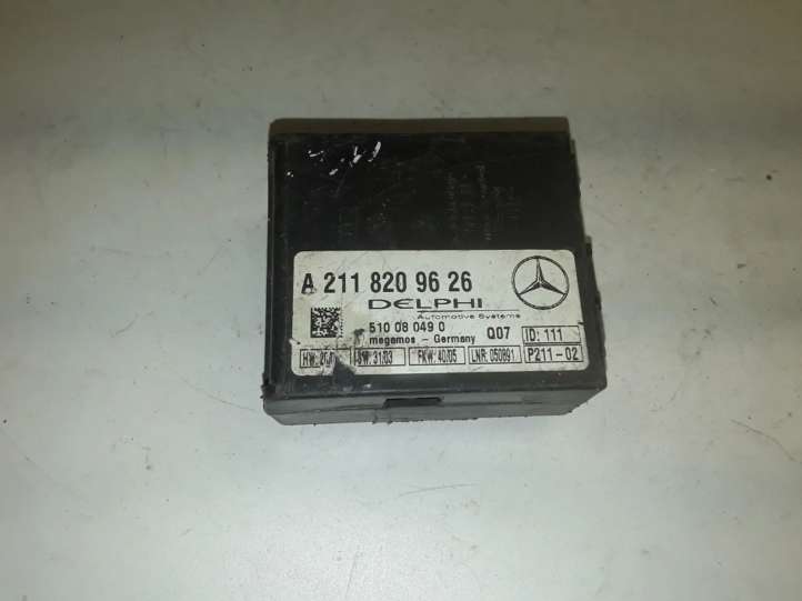 A2118209626 Mercedes-Benz E W211 Signalizacijos valdymo blokas