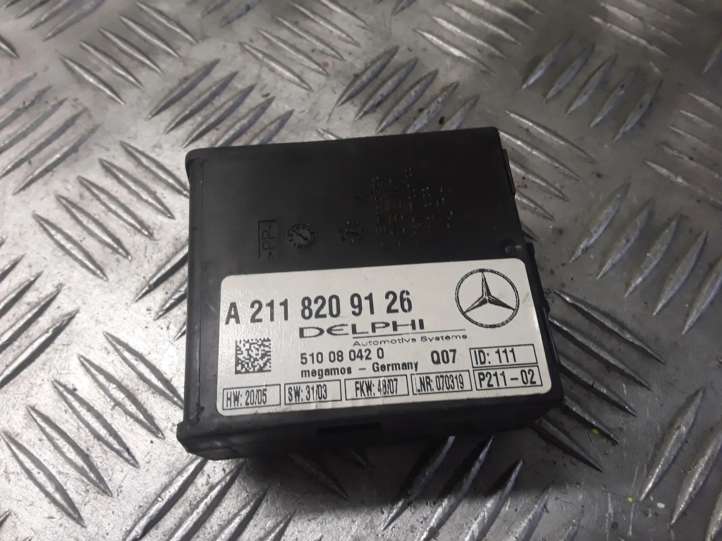 A2118209126 Mercedes-Benz C W203 Signalizacijos valdymo blokas