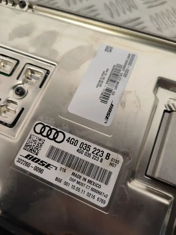 Audi A7 S7 4G (2010 - 2014) 4G0035223B Усилитель звука — фото 5