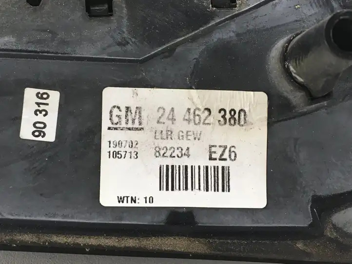 Opel Zafira A (1999 - 2003) 24462380 Боковое зеркало с электроприводом — фото 8