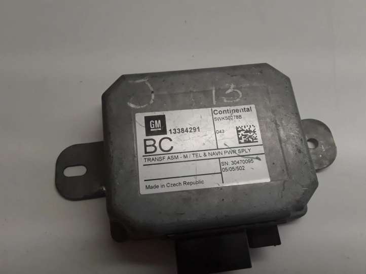 13384291 Opel Astra J Navigacijos (GPS) valdymo blokas