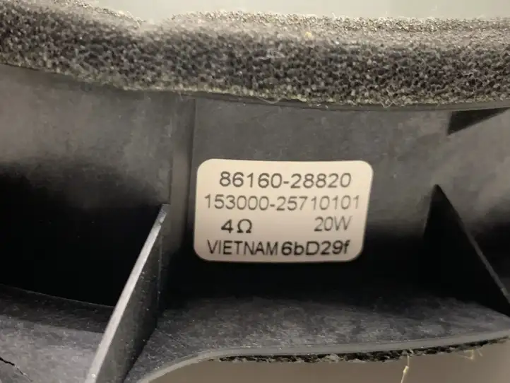 Toyota Prius (XW50) (2015 - )  8616028820 Громкоговоритель (громкоговорители) в задних дверях