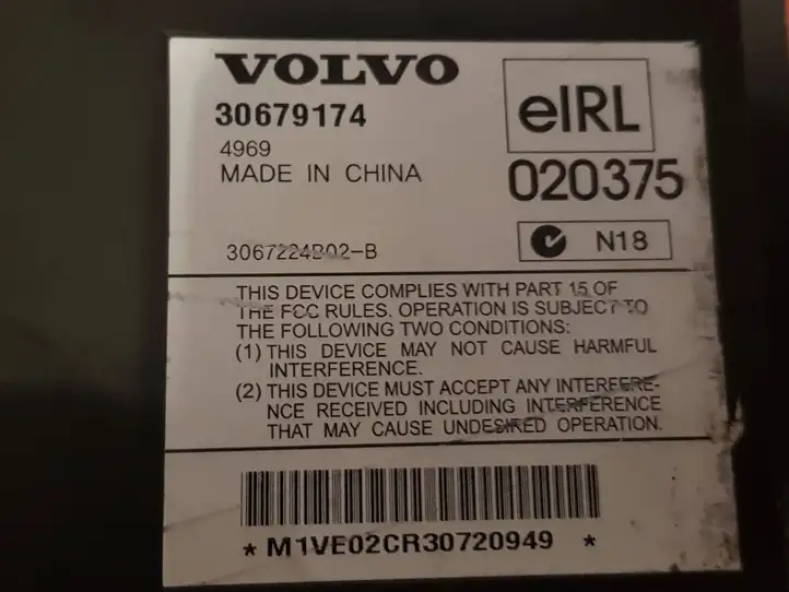 Volvo XC90 (2002 - 2006) 30679174 Усилитель звука — фото 3