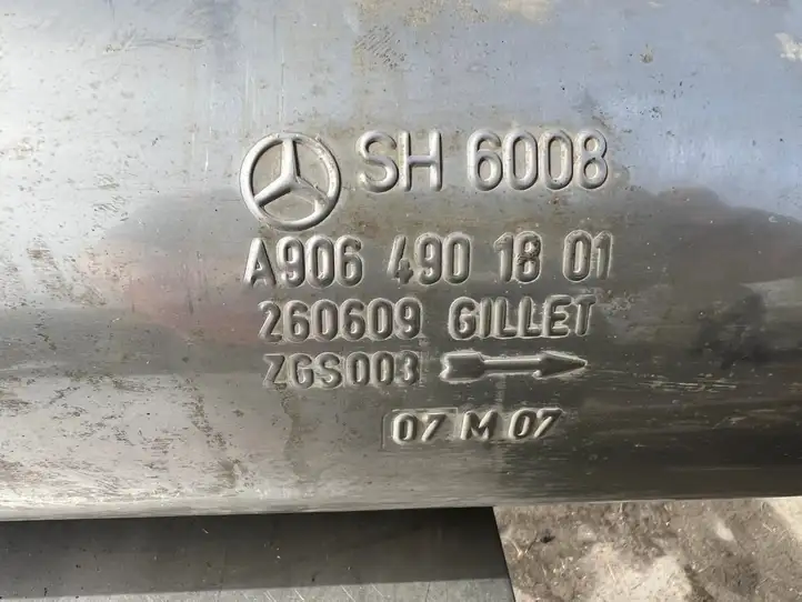 Mercedes-Benz Sprinter W906 (2006 - 2018) A90649018011 Задняя часть глушителя — фото 3