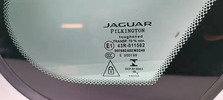 Jaguar XF X260 (2015 - ) 43R011582 Заднее боковое стекло — фото 4