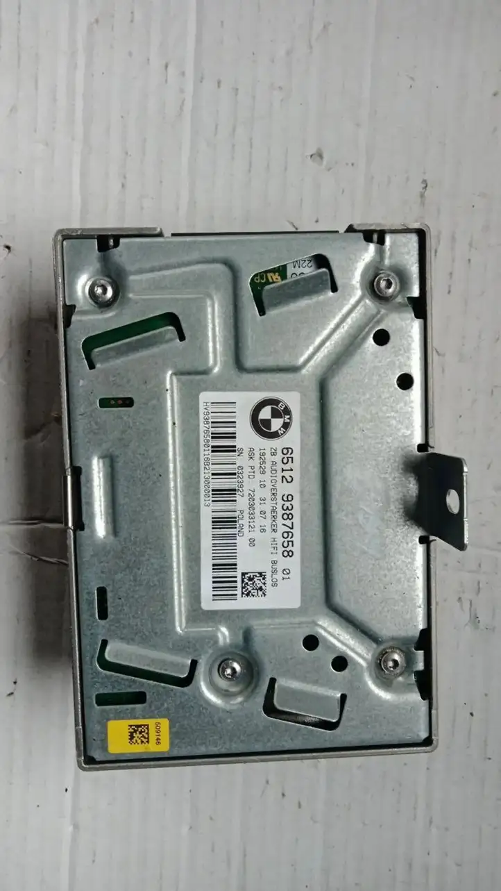 BMW 3 F30 F35 F31 (2012 - 2018) 9387658 Проводка аудиосистемы — фото 1