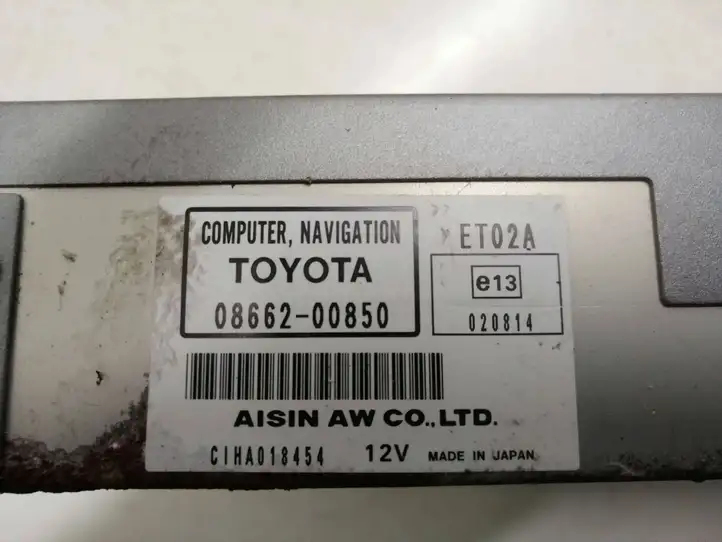 Toyota Avensis T220 (2000 - 2003) 0866200850 Навигационный привод CD/DVD — фото 4