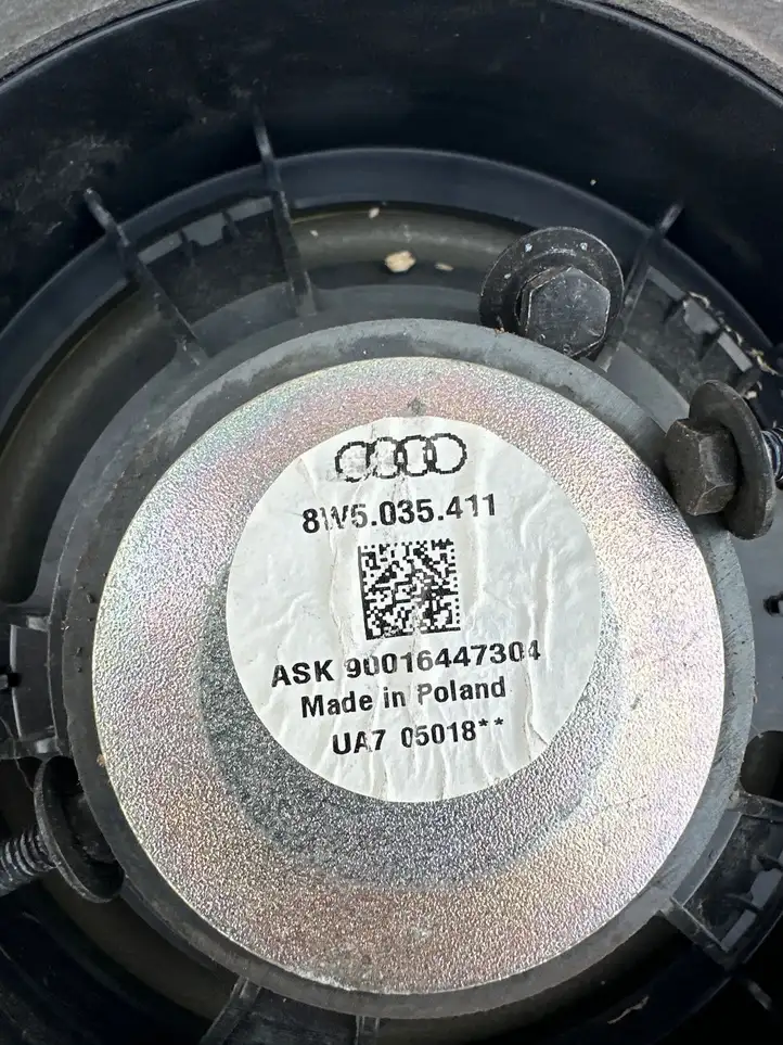 Audi A4 S4 B9 (2015 - 2019) 8W5035411 Динамики задних дверей — фото 3